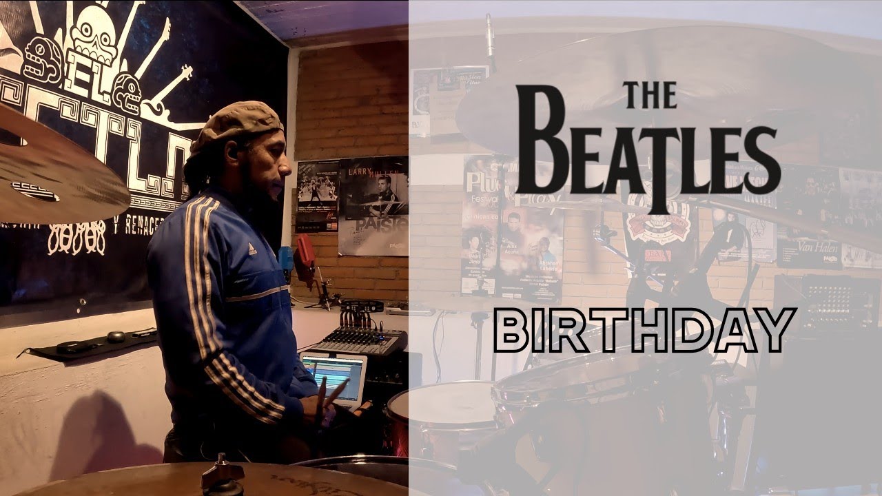 The Beatles - Birthday. DrumCover by Rodrigo Blackpage.