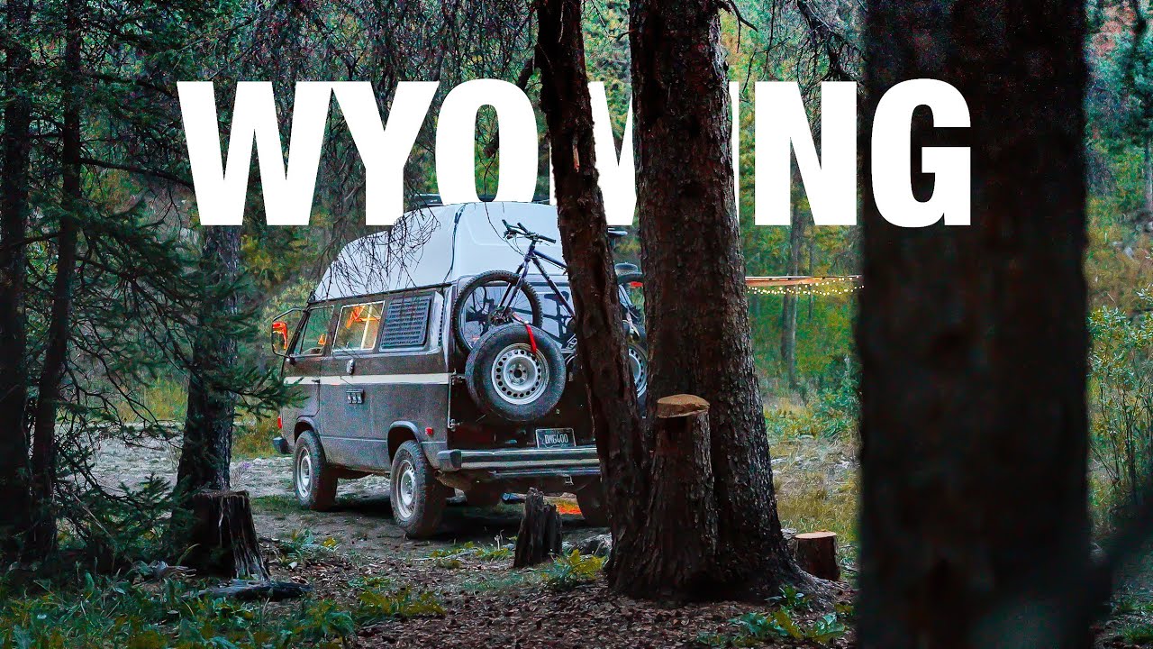 Peaceful Solo Backcountry Camping in my Van Deep in the Wyoming Wilderness