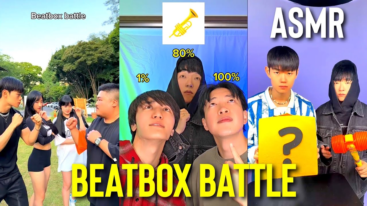 JCOP Beatbox Team Challenges and Battle (ASMR)