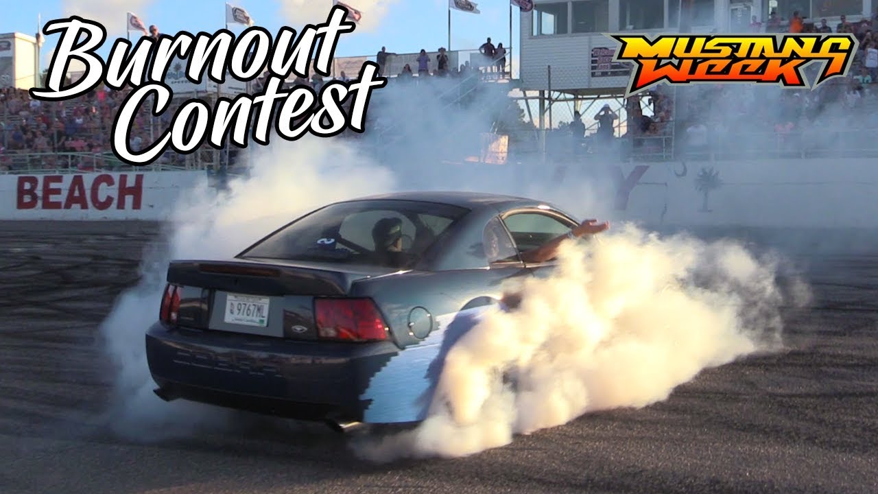 Mustang Week 2018 - Burnout Competition