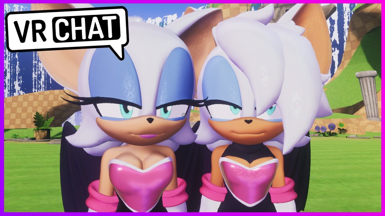 Rouge meets MALE ROUGE | VR Chat Stories