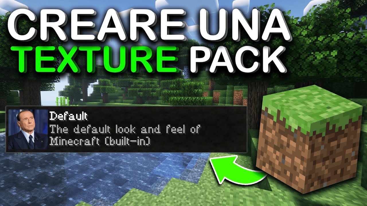 Come CREARE una TEXTURE PACK su Minecraft