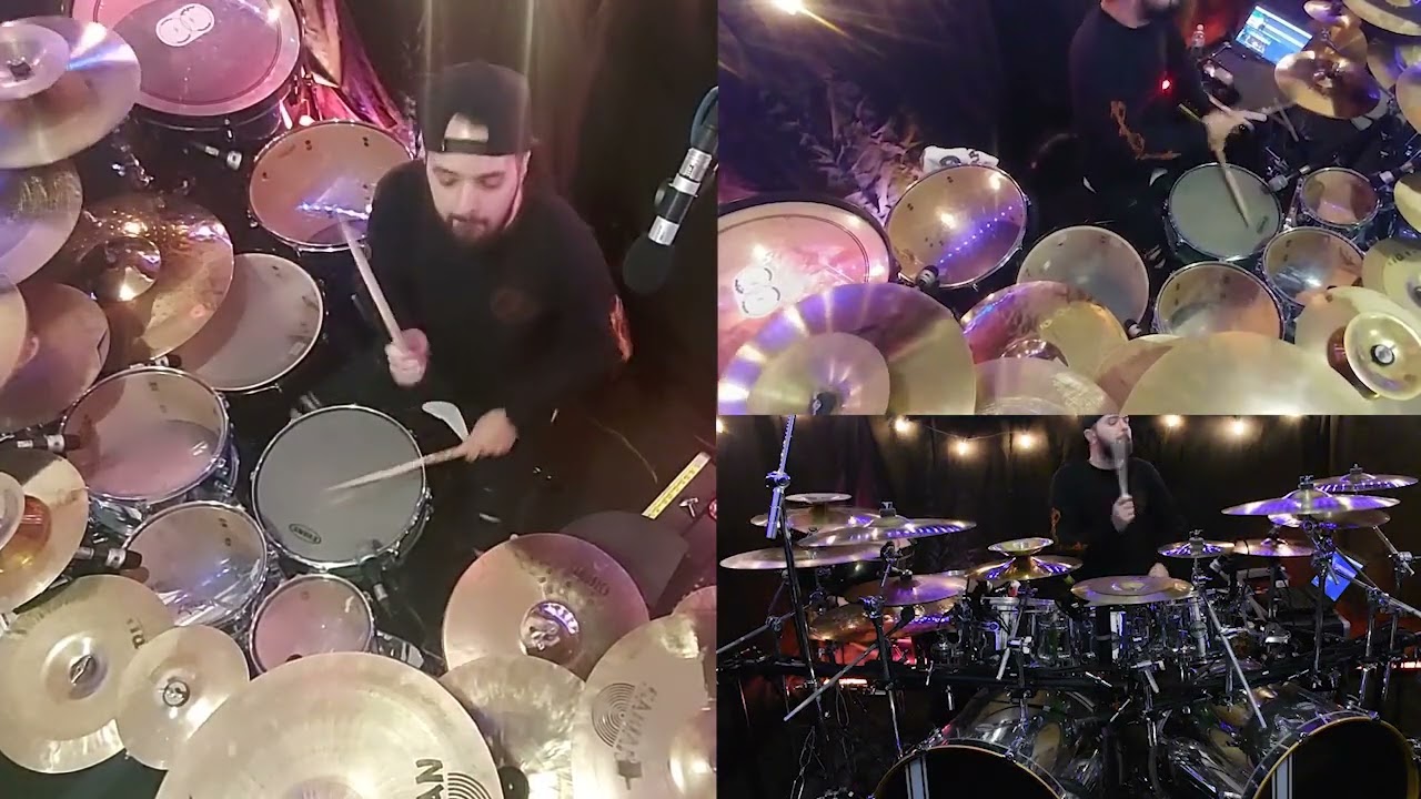 The doobie brothers - Long train runnin (drum cover ) MULTI CAMERA