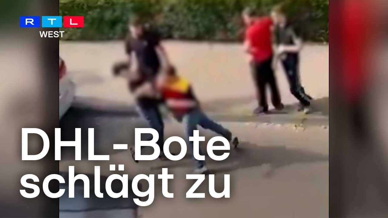 Herne: DHL-Mitarbeiter greift Frau und Mann bei Paketlieferung an | RTL WEST