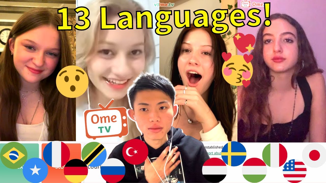 Полиглот удивляет людей в чатрулетке, говоря на многих языках!