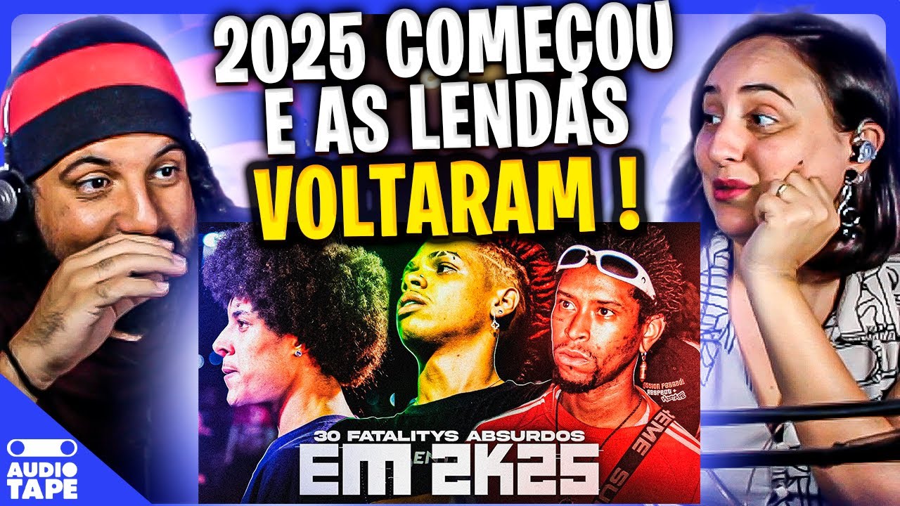 30 FATALITYS ABSURDOS EM 2025! 💥 | AUDIO TAPE REACT