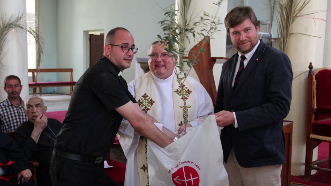 KIRCHE IN NOT hilft beim Wiederaufbau christlicher Gemeinden in der Ninive-Ebene