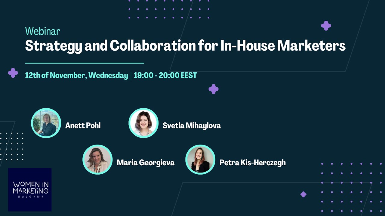 WiM-BG Webinar #004 for In-House Marketers: Strategy and Collaboration