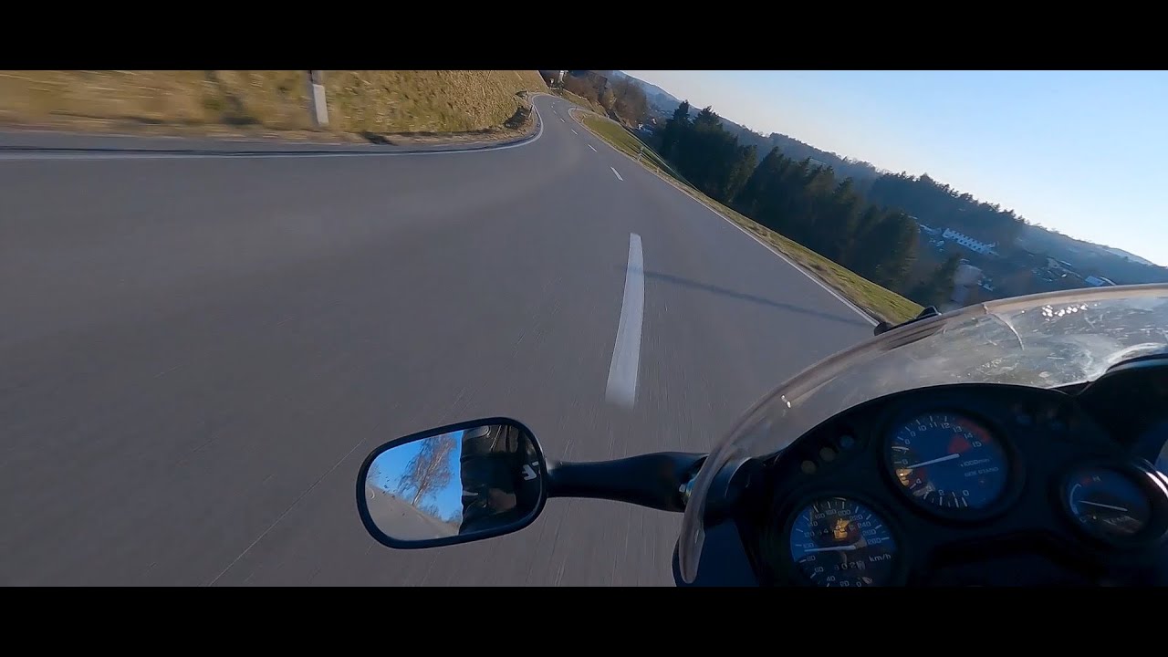 POV Honda CBR 600F PC25 (1995) | erste Ausfahrt 2022 | RAW Onboard Sound