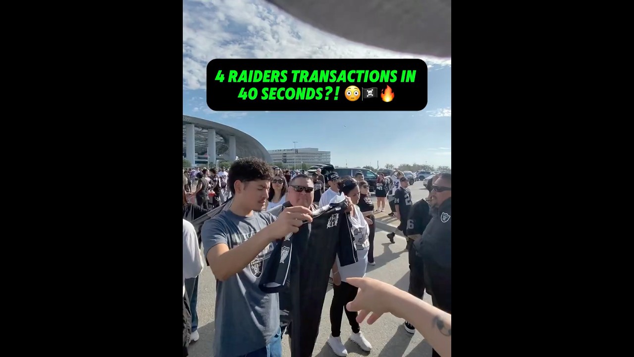 RAIDER NATION TOOK OVER SOFI TODAY! #explore #raiders #chargers
