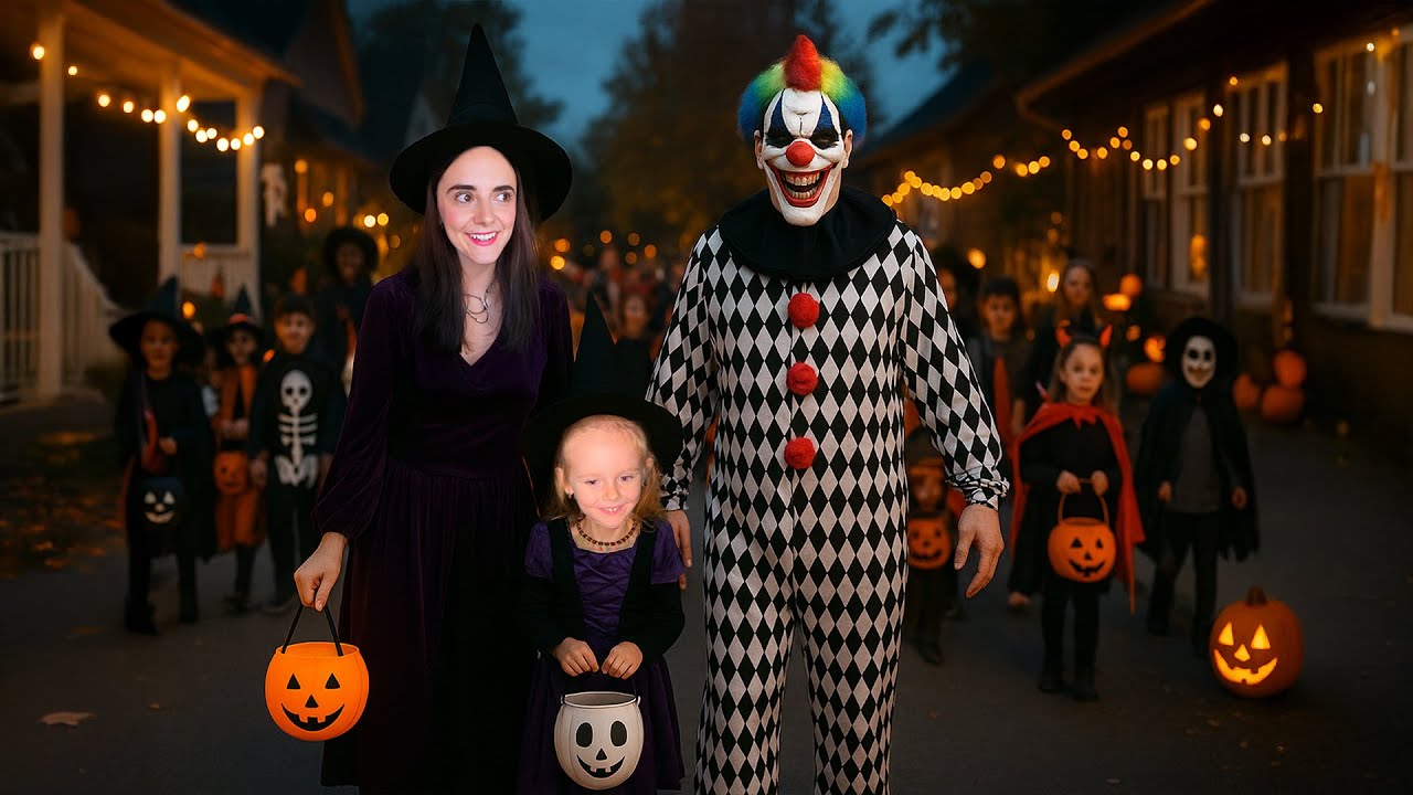 Am fost la Trick or Treat de Halloween!