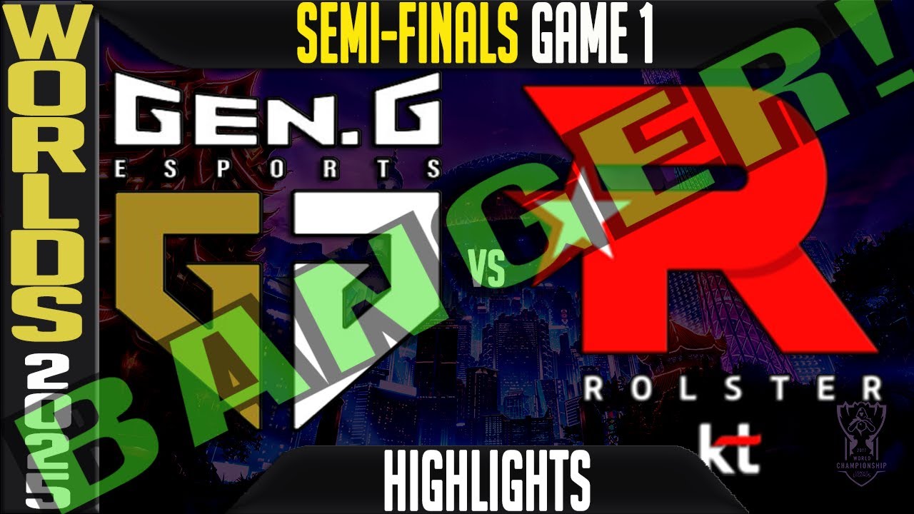 GEN vs KT Highlights Game 1 | Worlds 2025 Semi-finals | GenG vs KT Rolster G1
