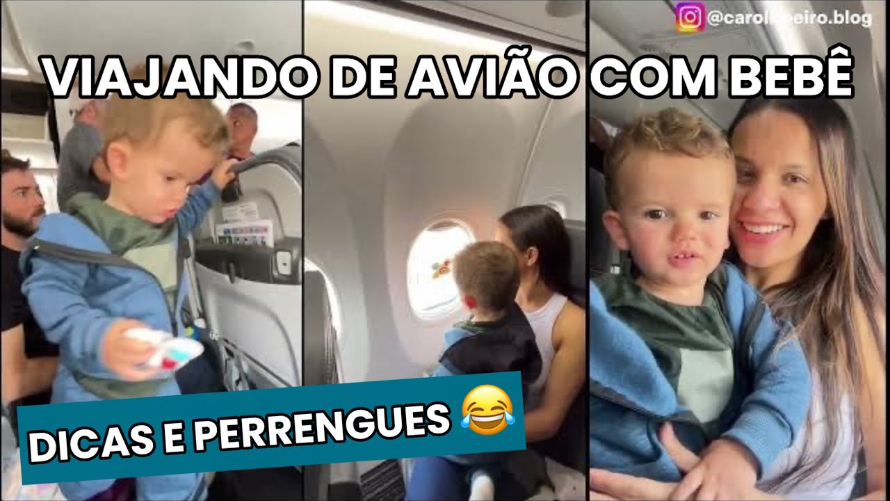 VIAGEM DE AVIAO COM BEBE, DICAS DO QUE FAZER, PERRENGUES,  AEROPORTO, O QUE PODE LEVAR