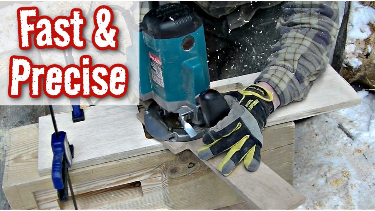 Making Perfect Mortises With This Simple Router Jig HACK!
