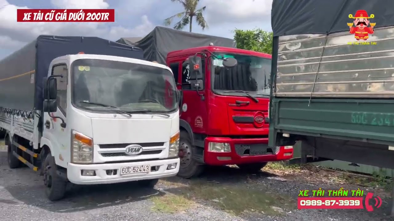 Cập nhật Xe Tải Cũ giá rẻ dưới 200 triệu tại Bình Dương TPHCM - Xe Tải Thần Tài
