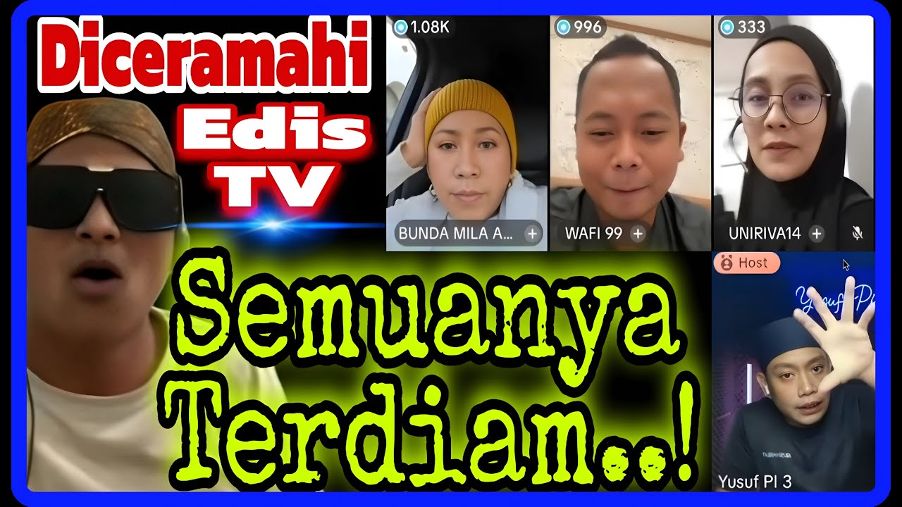 😲 HERANNYA, MEREKA SEMUA KENAPA TERDIAM SAAT EDIS TV CERAMAH❓️