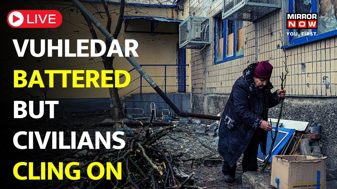 Russia-Ukraine War LIVE | No Water, No Electricity As Russia Batters Vuhledar | Battle For Vuhledar