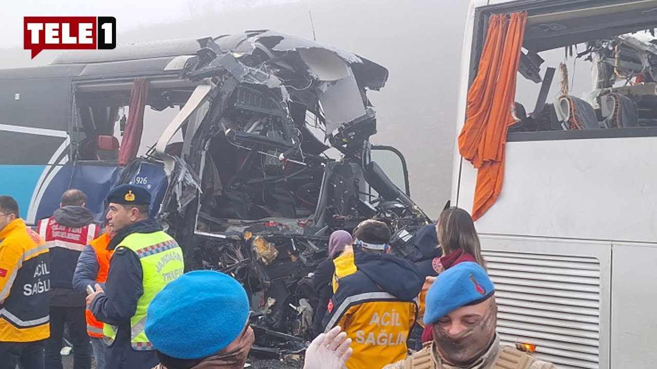 Kuzey Marmara Otoyolu'nda katliam gibi kaza