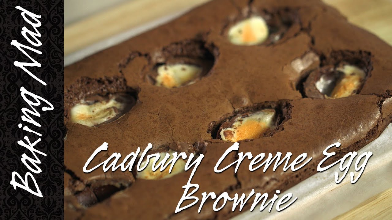 Cadbury Creme Egg Brownie: Easter Baking Special!
