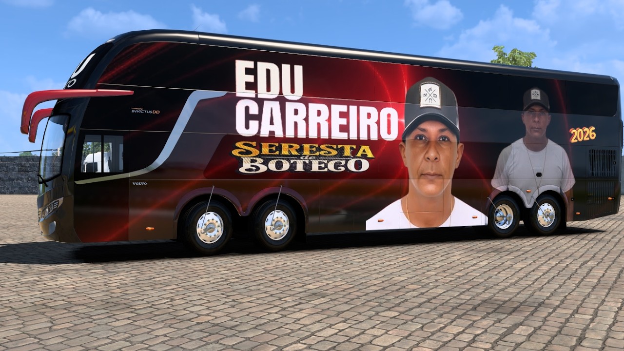 EDU CARREIRO SERESTA DE BOTECO 2026 NO BUS TOP SHOW