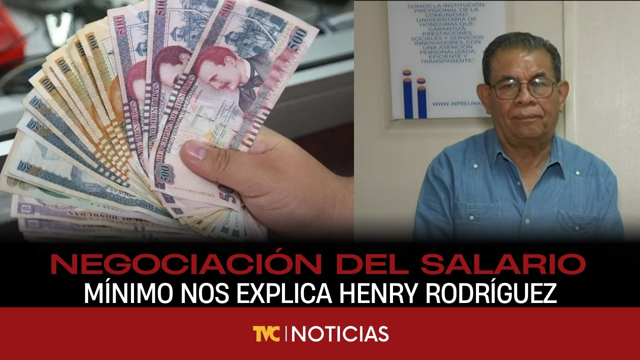 Negociación del salario mínimo nos explica Henry Rodríguez, economista