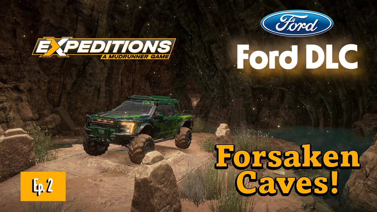 Uncovering a Lost Civilization - Expeditions: a MudRunner Game with the Ford Raptor & F-450