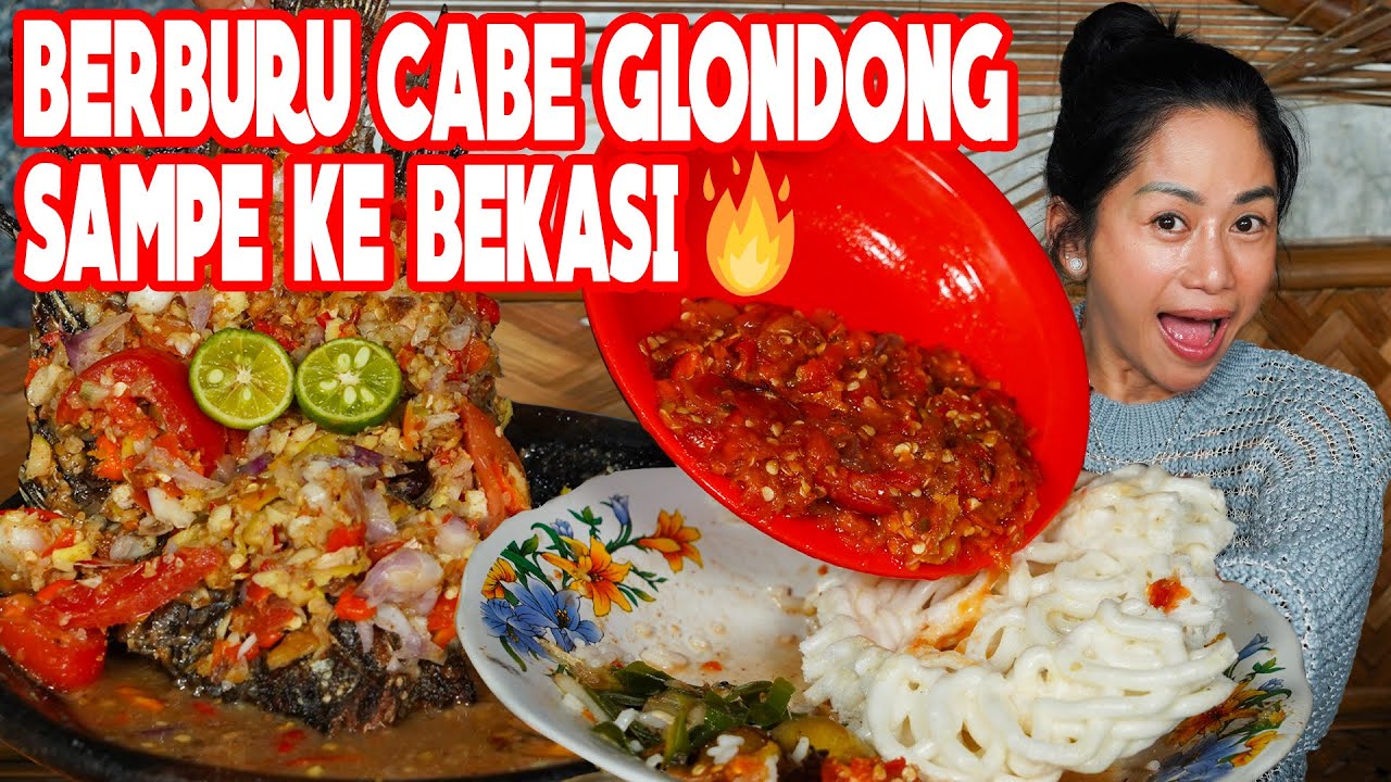 MUKBANG PECAK GURAME DIBAWAH POHON MATOA, PEDAS - PEDAS SEJUK!!