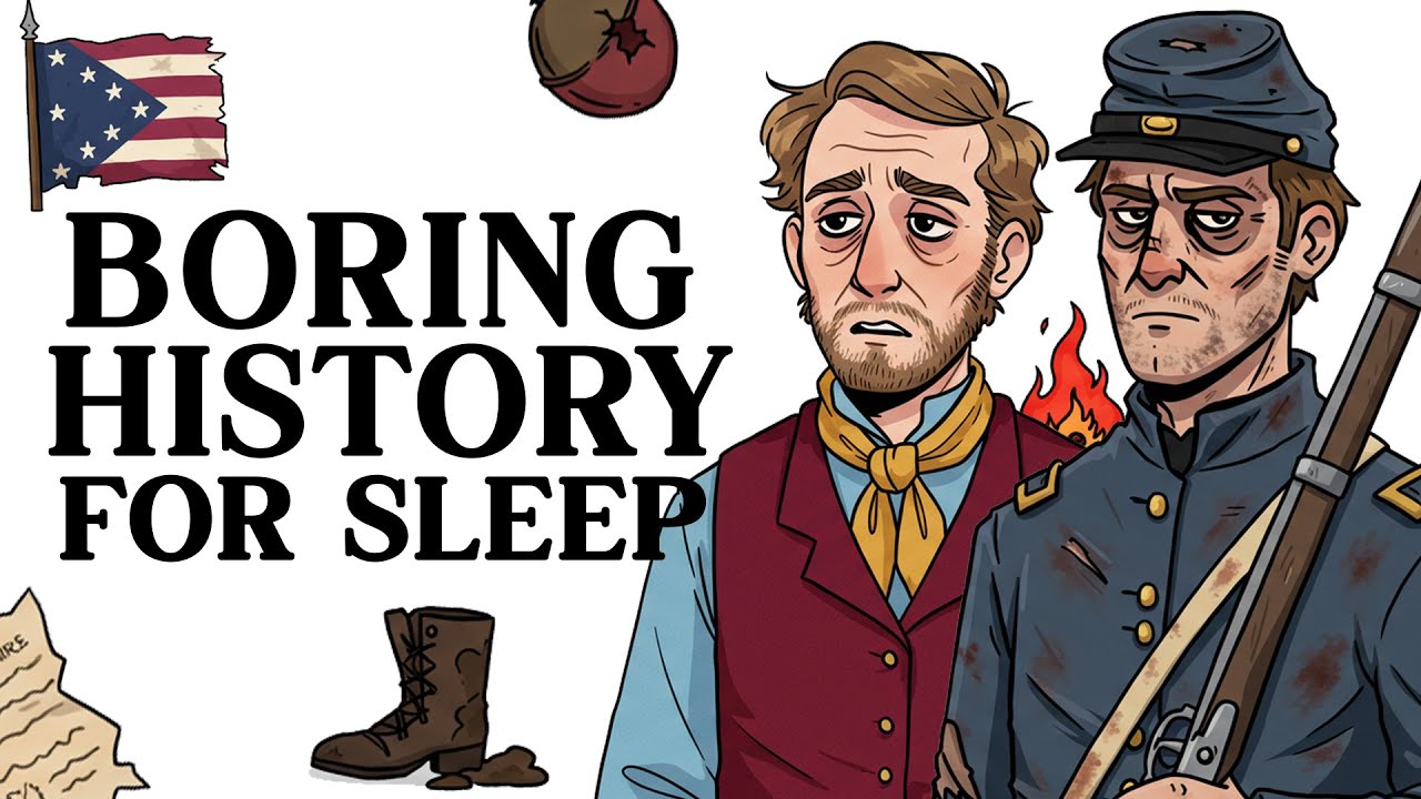 Boring History For Sleep | The ENTIRE Story Of The American Civil War and More