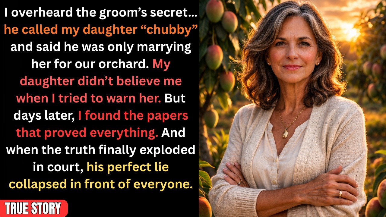 I Heard My Daughter’s Groom Secret Before The Wedding… What Happened Next Changed Everything