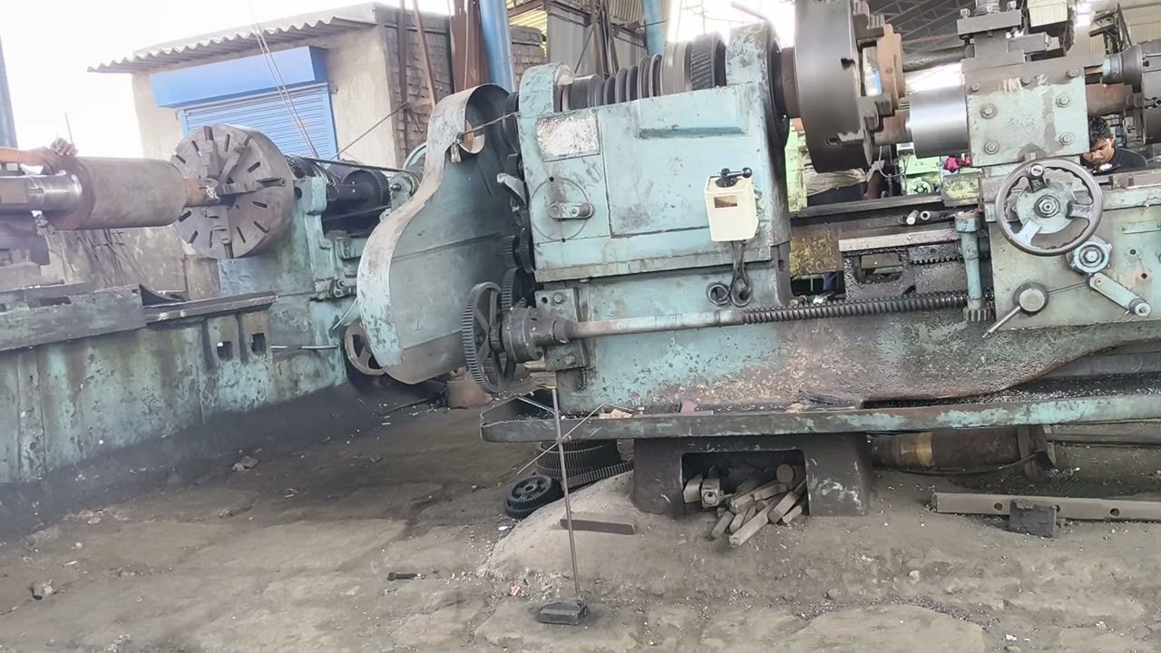Way technology on lathe machine video #viral 