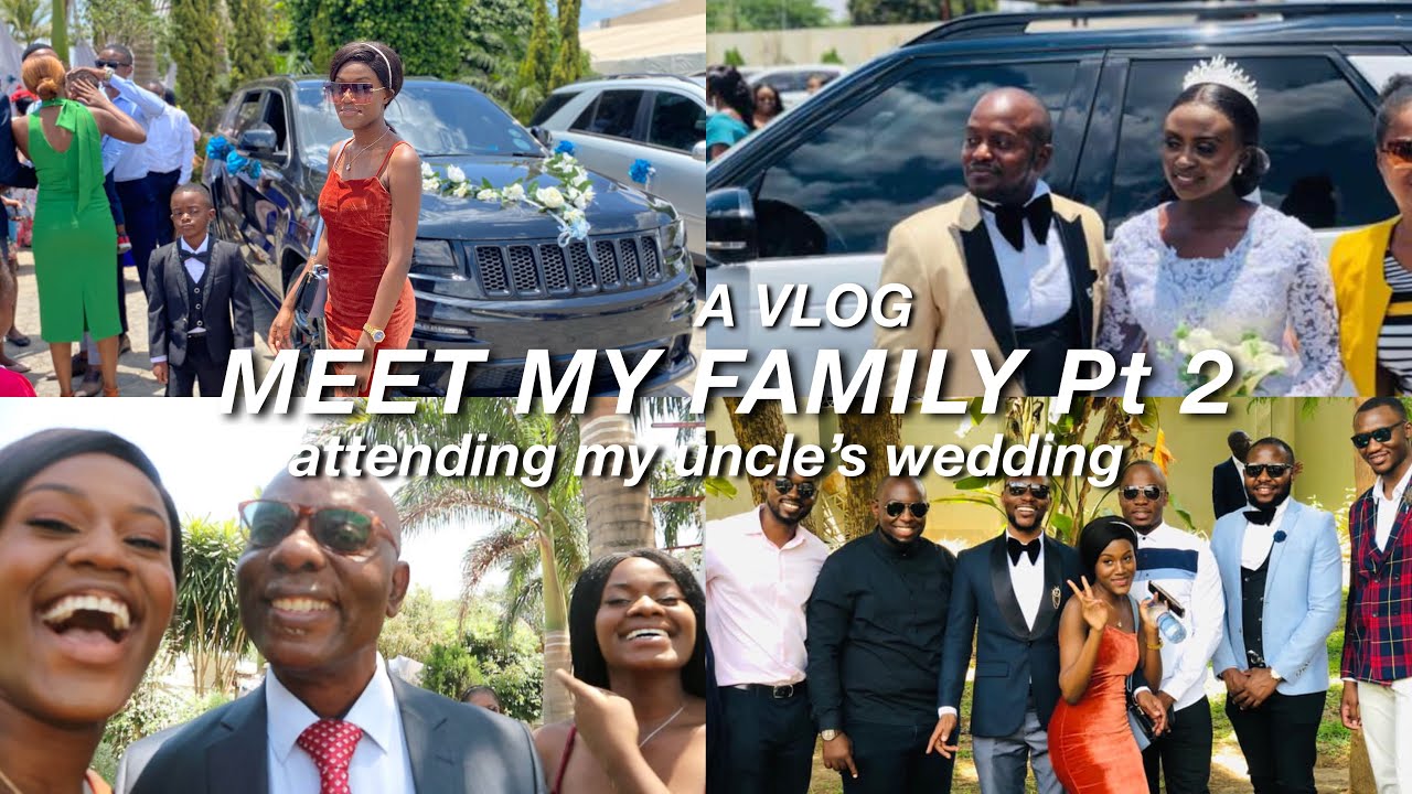 MEET MY FAMILY Pt 2: Zambian Wedding ft AFUNIKA!! (vlog) || Lombe Posa