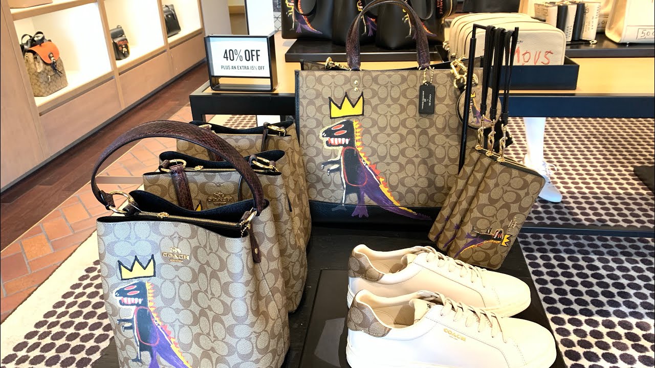 🦖👑🦖 NEW COACH JEAN - MICHEL BASQUIAT/ #coachoutlet 🦖👑🦖