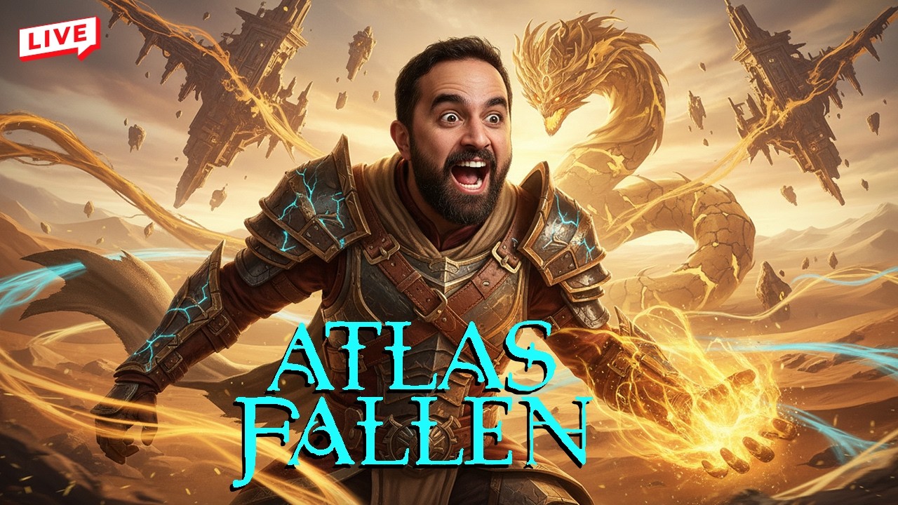 Վերջին սթրիմը էս խաղի 🔥 բաժանորդագրվիր ⚔️ Խաղում եմ Atlas Fallen 🔥 Հայերեն 🇦🇲 🔴 LIVE