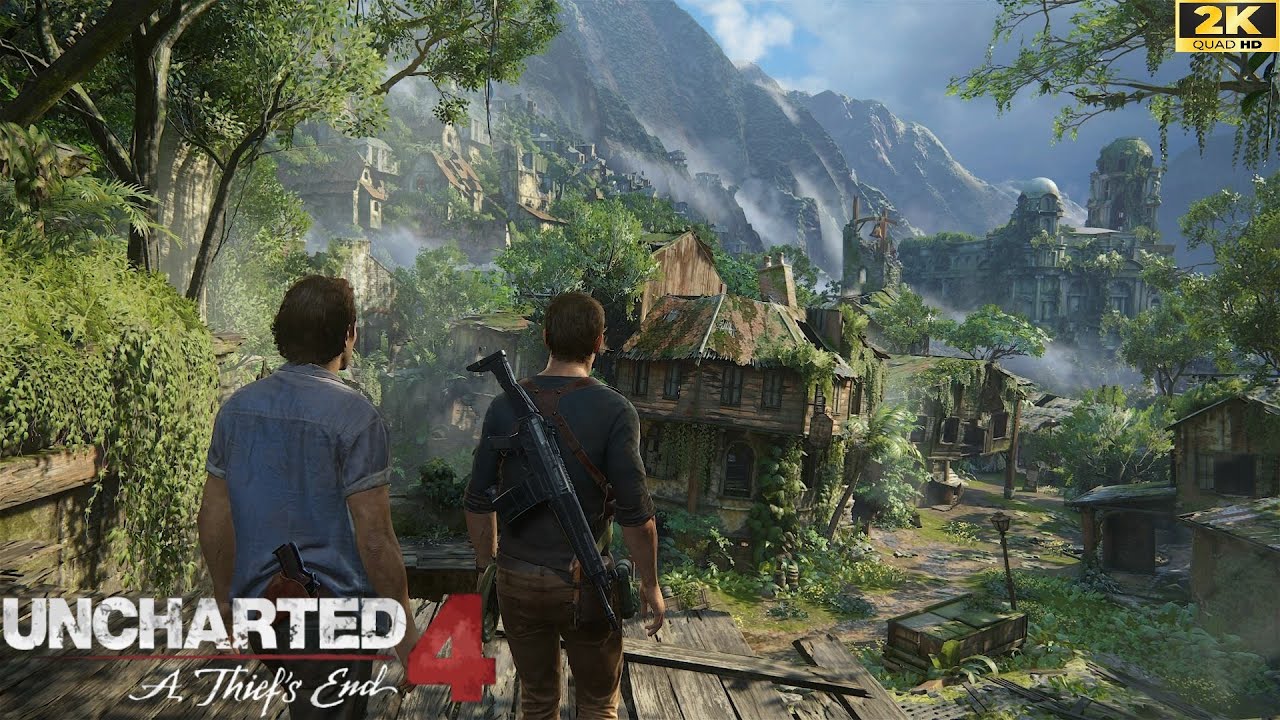 Uncharted 4: A Thief's End｜Walkthrough Part 10｜Chapter 14 All Treasures | 2K RTX