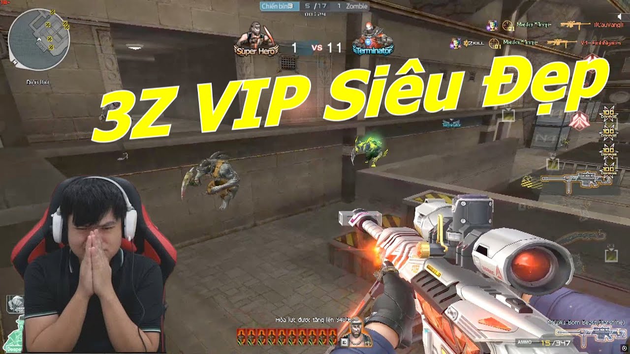 Siêu Phẩm 3Z-Born Beast Starshine Cân Team Zombie - Tiền Zombie v4