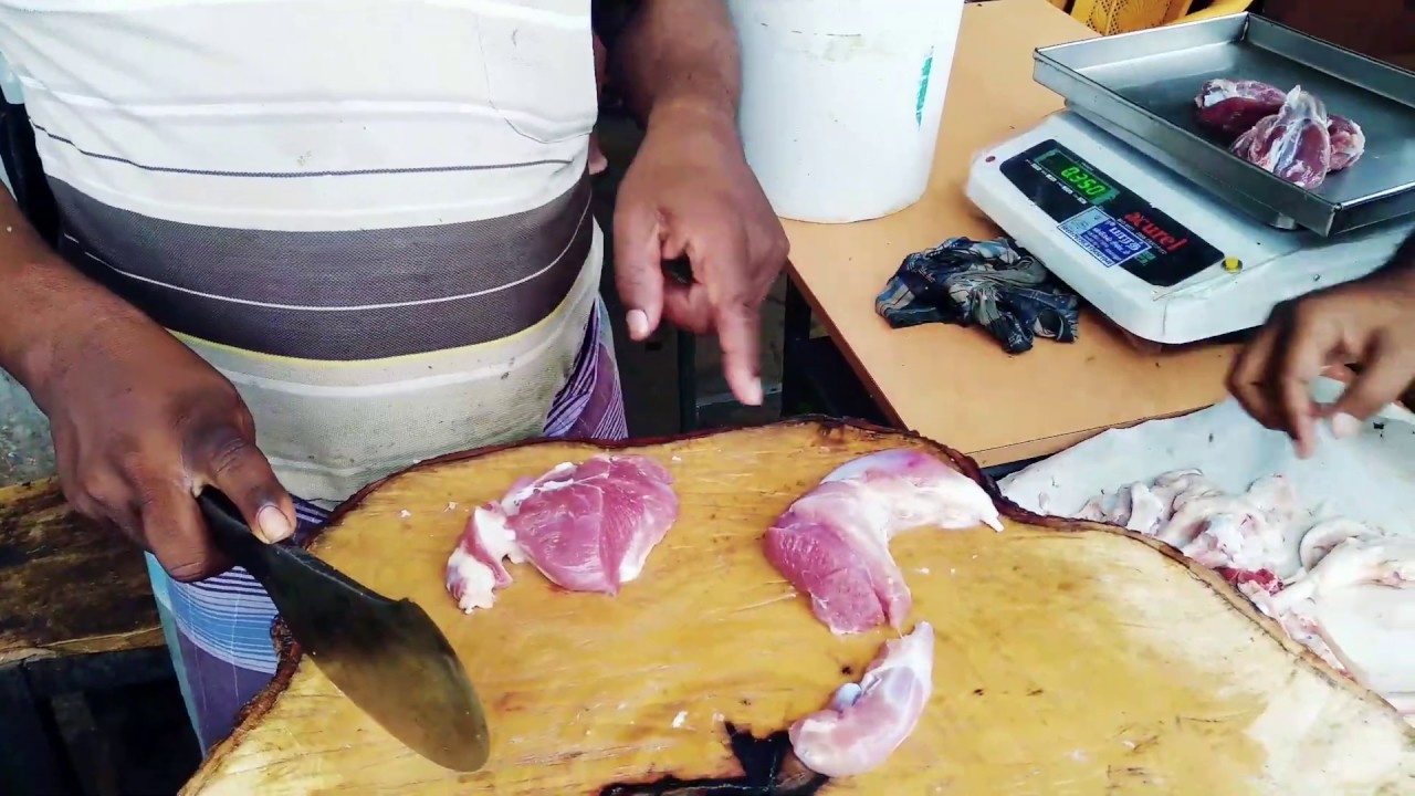 Perfect Mutton Cutting | How to cut Mutton | Mutton Shop in India