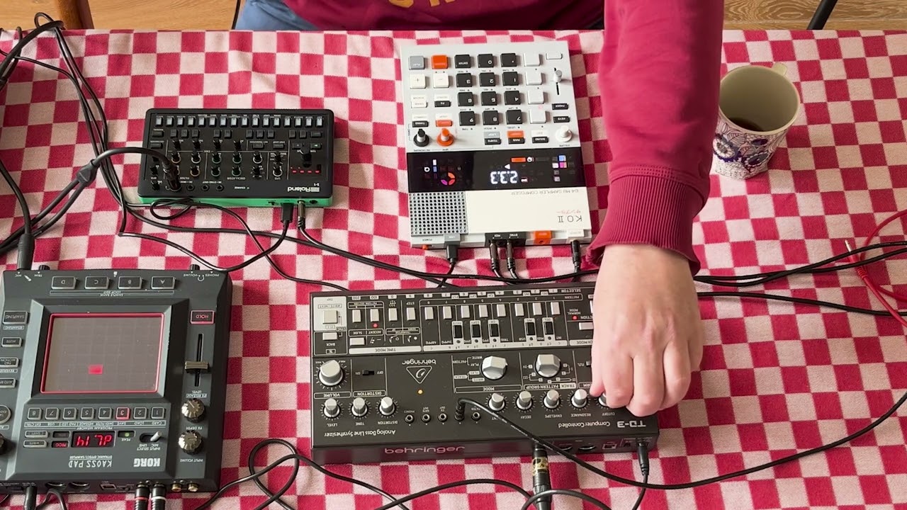 Jam 18 - with EP–133 K.O. II, TD-3, S-1 and Kaoss Pad 3