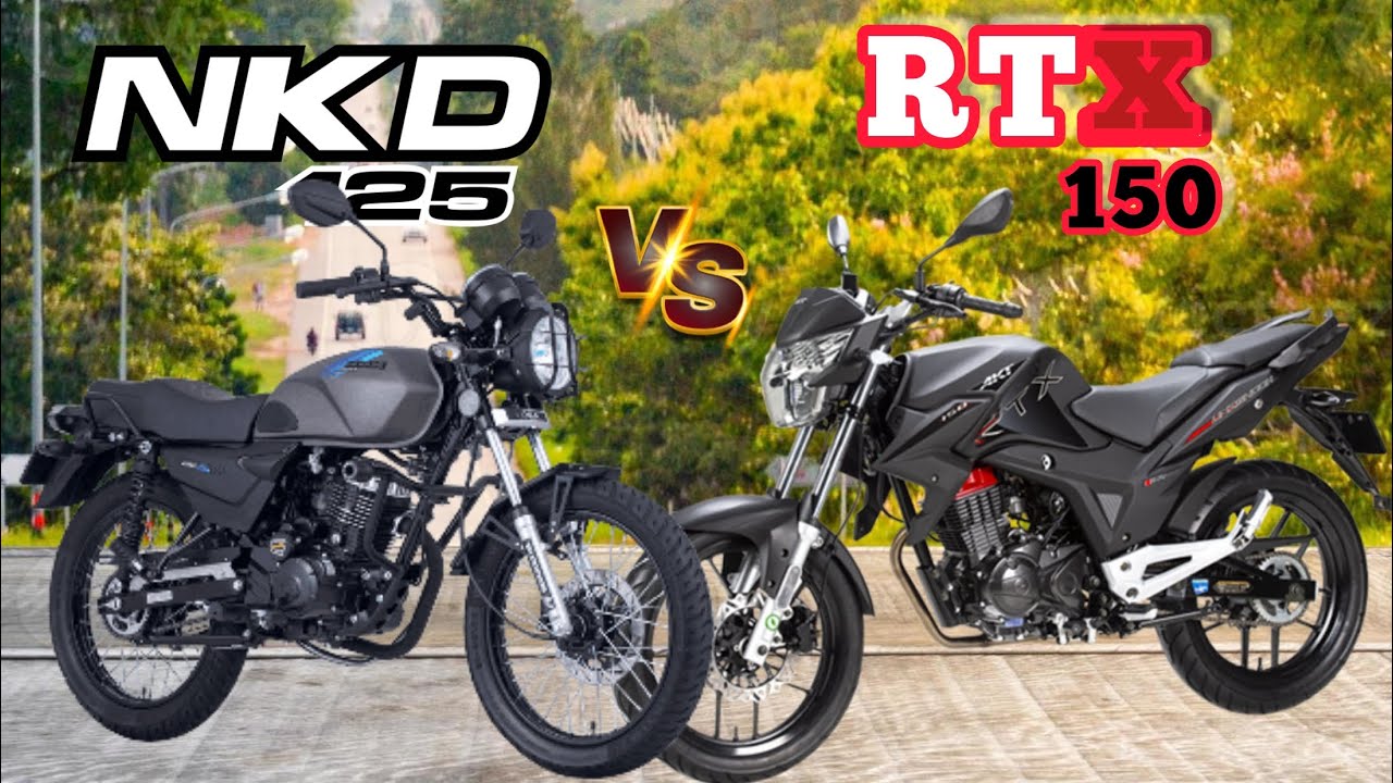 AKT NKD 125 vs AKT RTX 150 🔥Drag race en la autopista Top end