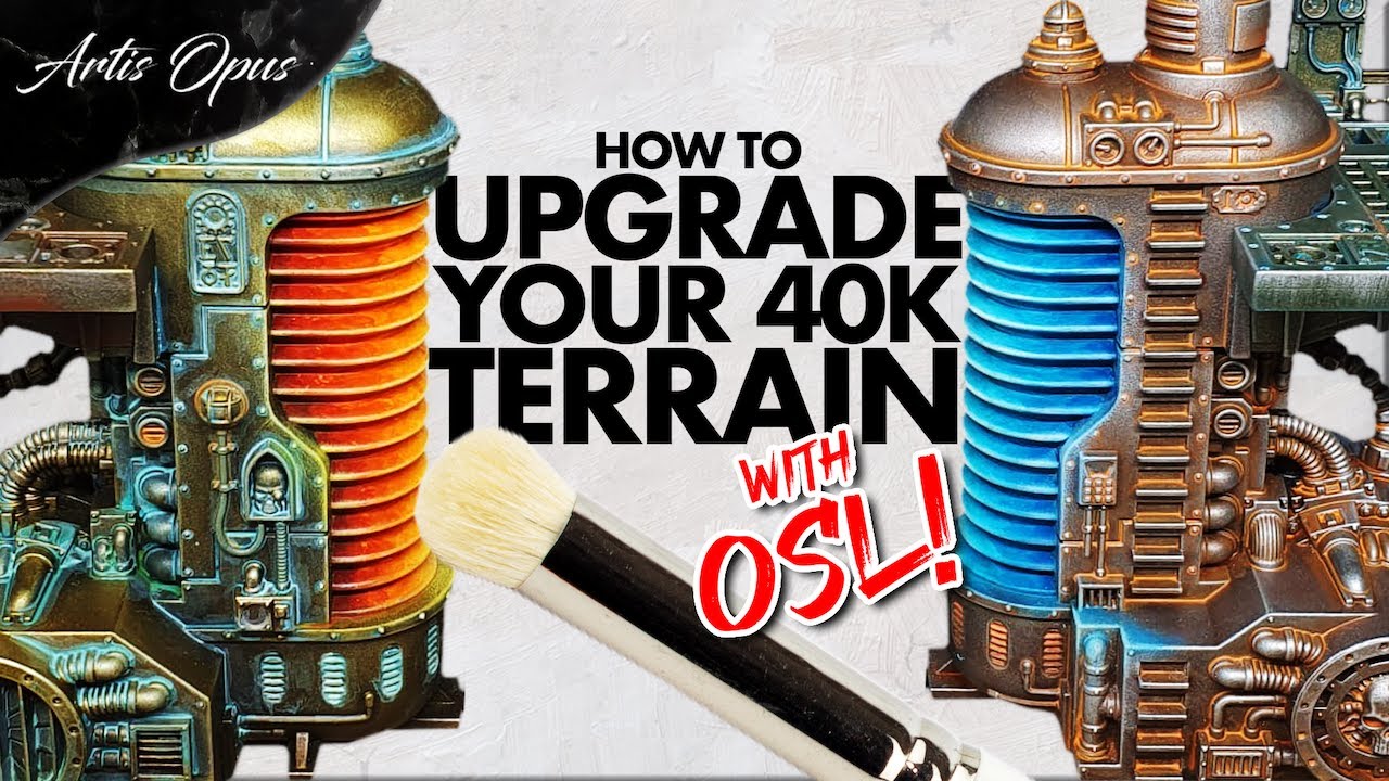 How to paint 40K terrain: ANYONE can achieve these results!