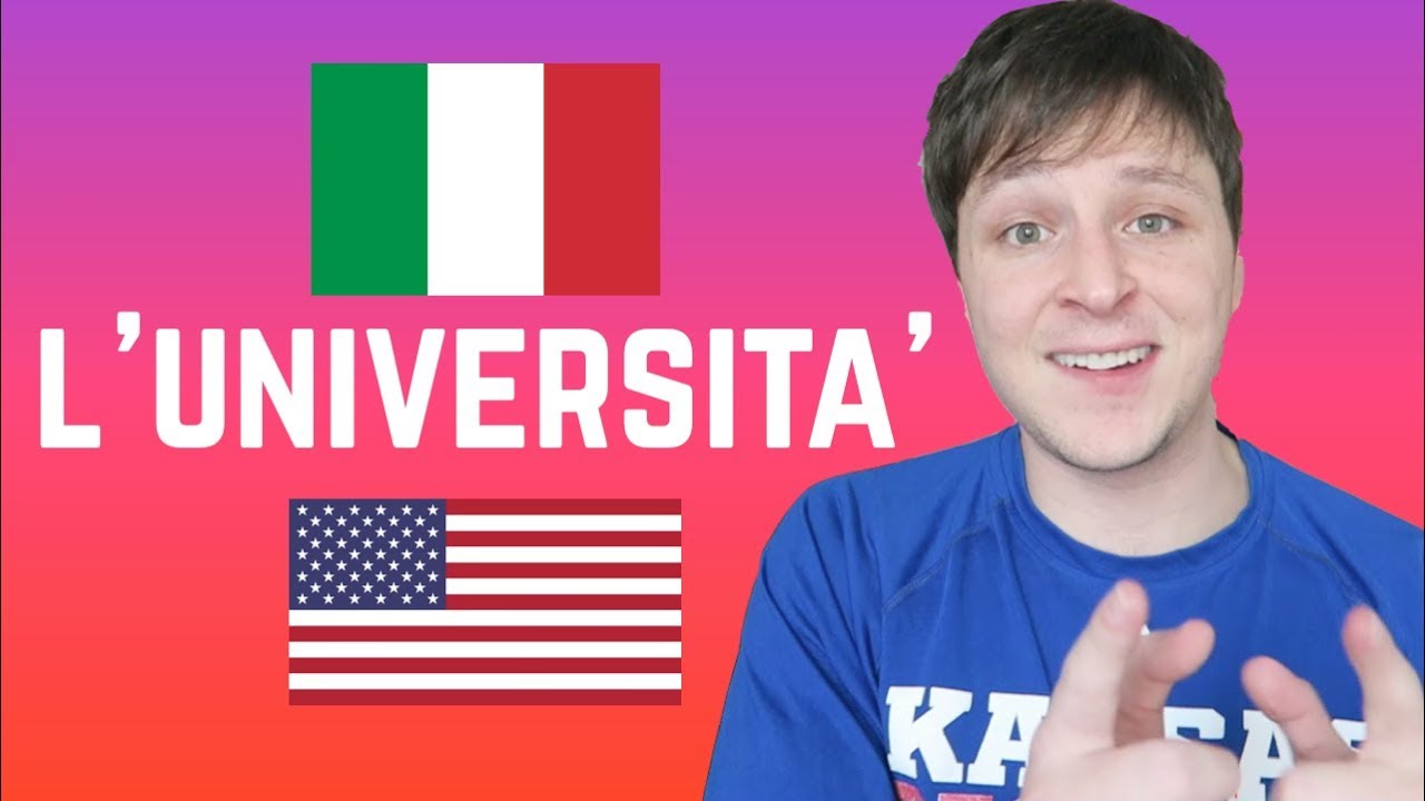 L'università: USA vs Italy