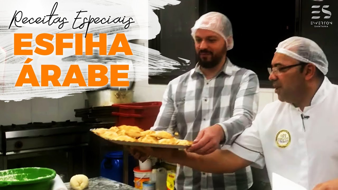 Receita de Sucesso da Esfiha Árabe do Geraldo Pizzaiolo | Ewerton Santana
