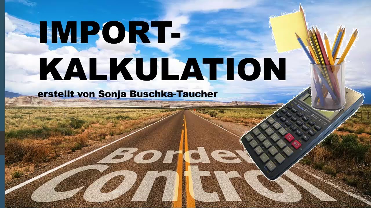 IMPORTKALKULATION