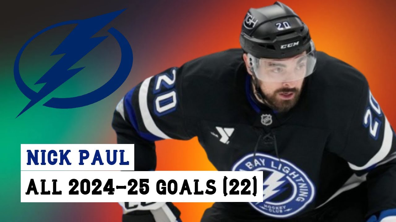 Nick Paul (#20) All 22 Goals of the 2024-25 NHL Season