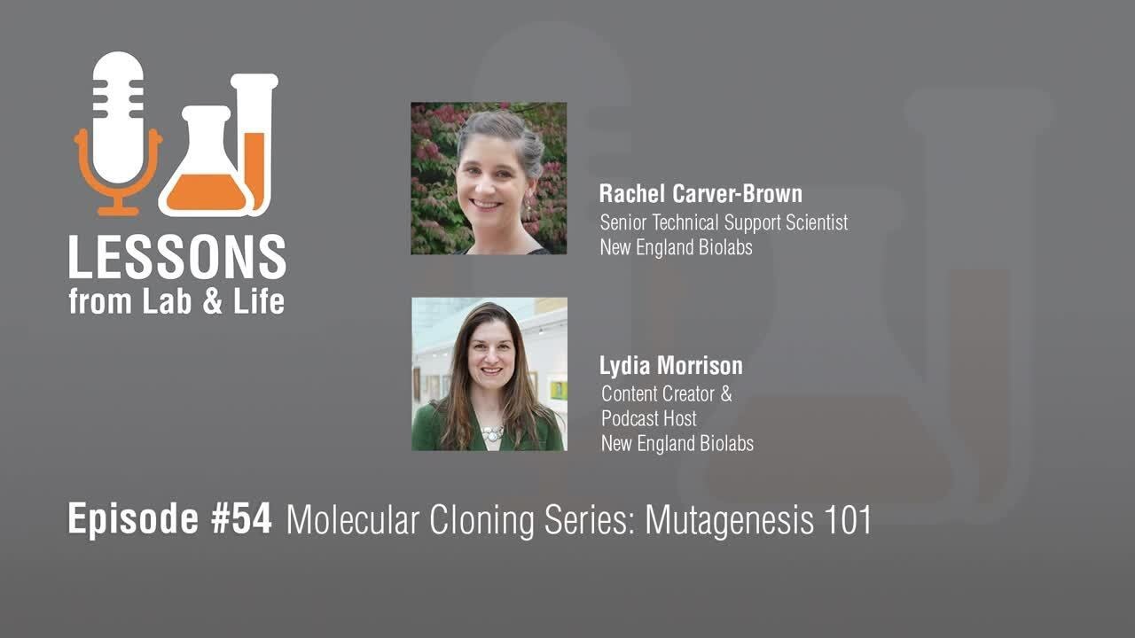 Episode 54: Molecular Cloning Series: Mutagenesis 101