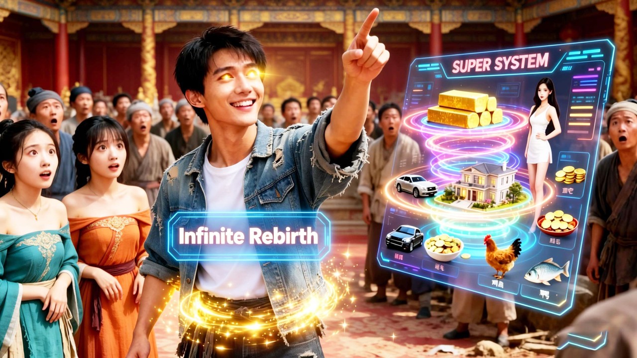 Poor man electrocuted, travels through time, awakens superpowers, and gains infinite revives!