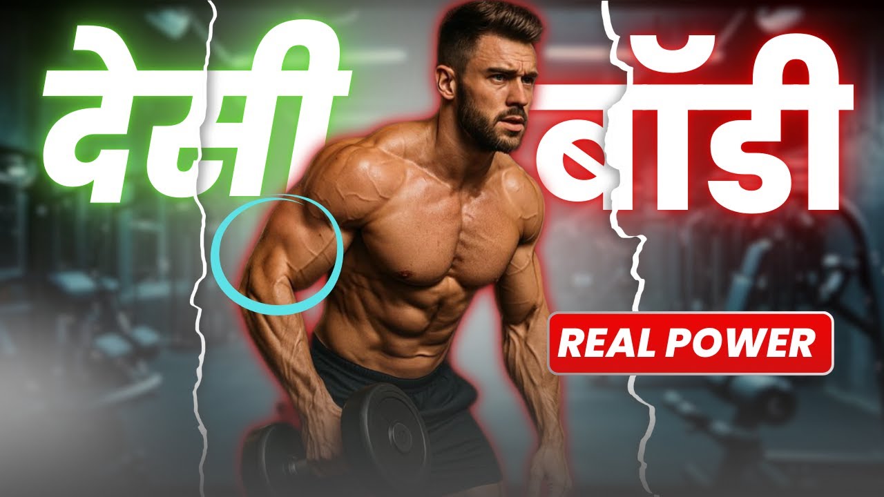 No Gym, No Protein! देसी Body कैसे बनाएं घर पर | Desi Workout & Diet