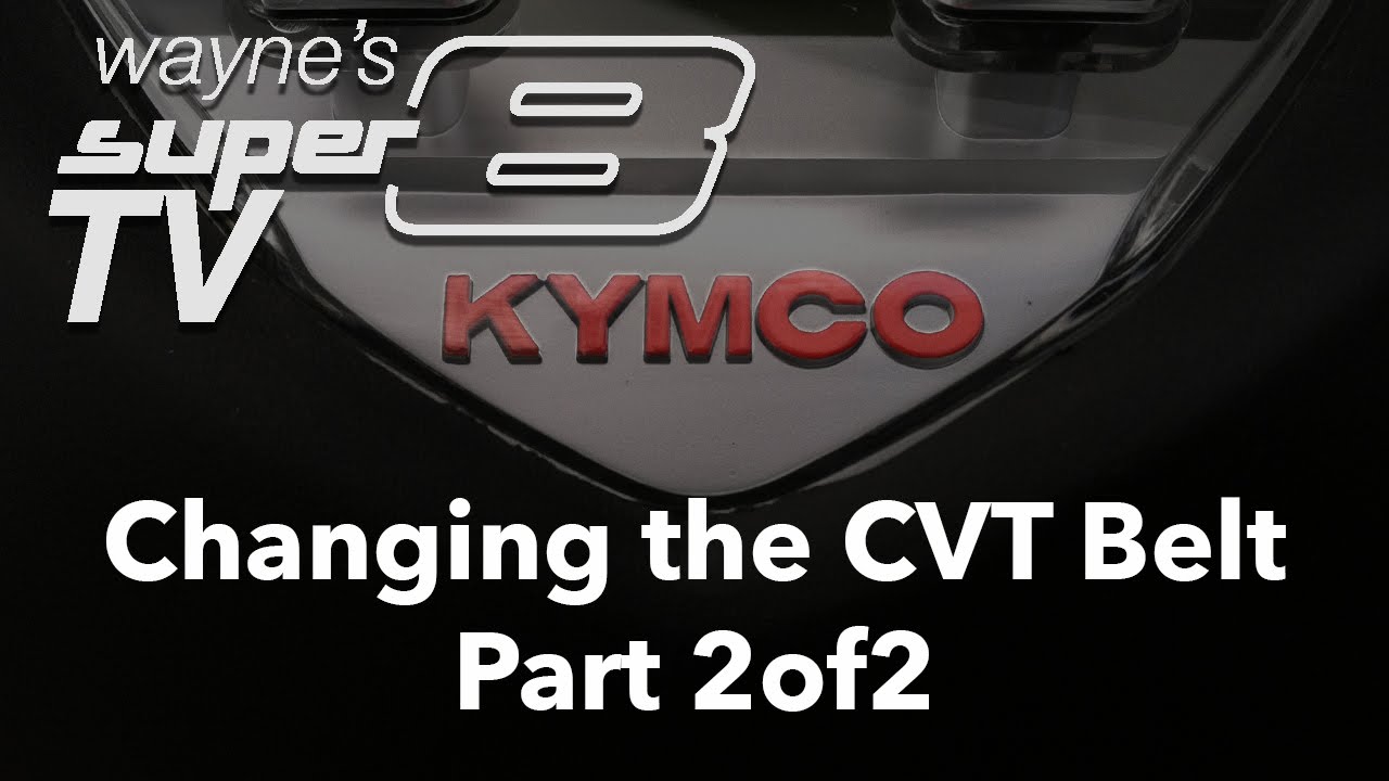 Super8 150 - Changing the CVT Belt 2of2