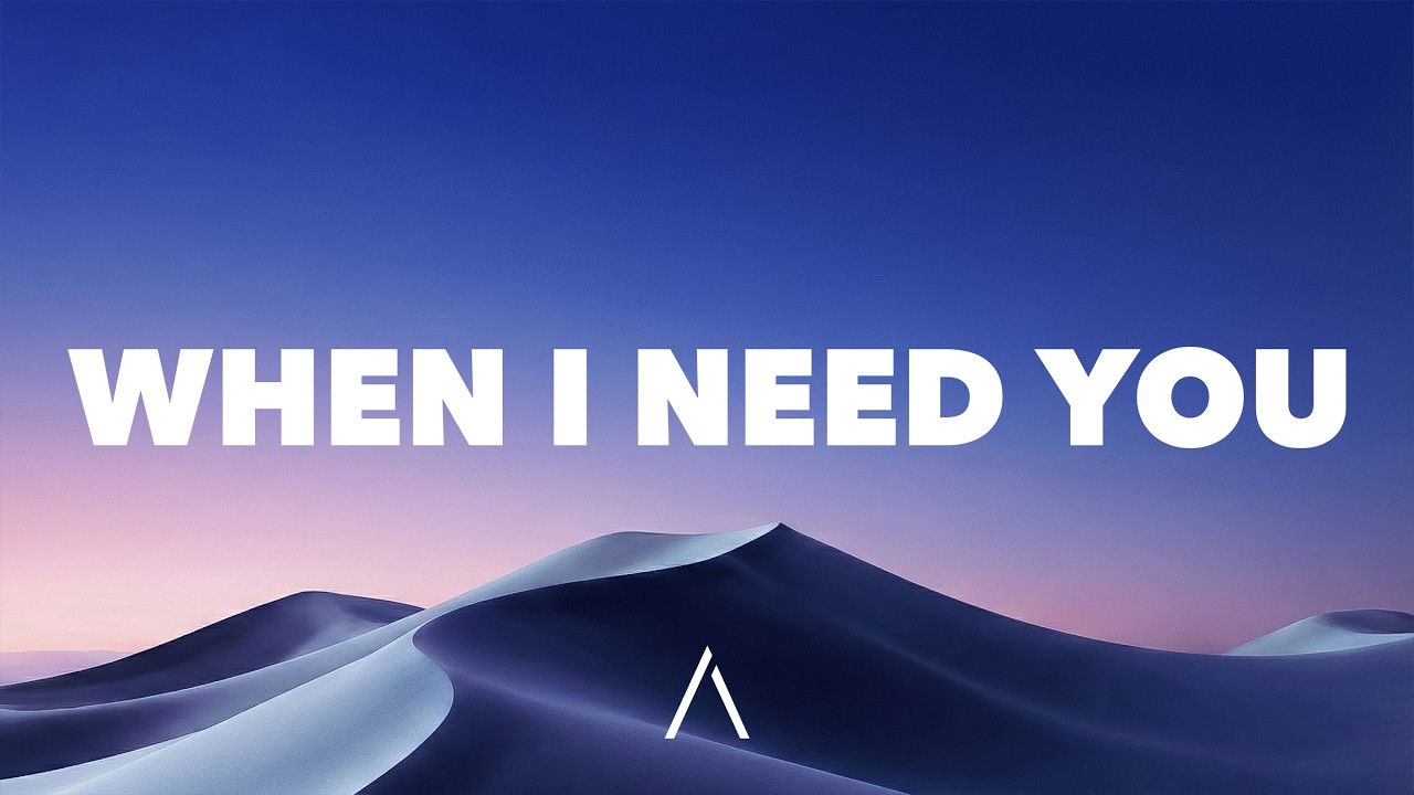 Céline Dion - When I Need You (Lyrics)