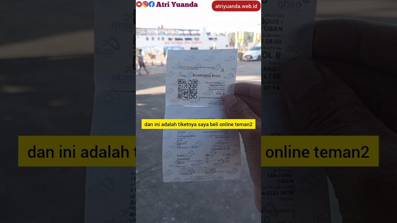 solo touring dengan NMAX old dari pulau Batam menyeberang ke pulau Bintan, part 1
