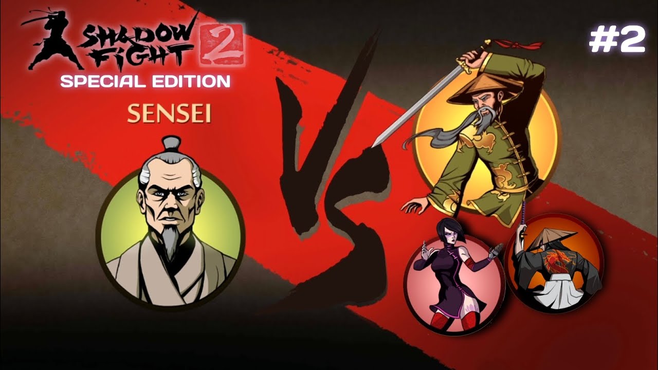 Sensei VS Ermitaño  | Shadow Fight 2 Special Edition